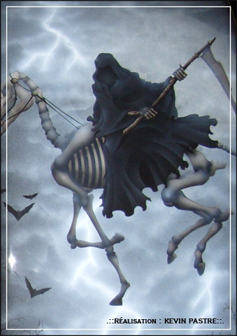 .::GRIM-REAPER-TRIKE 01 - fevrier, mars, avril 2010 - aérographe peinture custom - sur trike REWACO::.