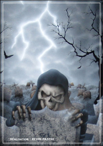 .::GRIM-REAPER-TRIKE 01 - fevrier, mars, avril 2010 - aérographe peinture custom - sur trike REWACO::.